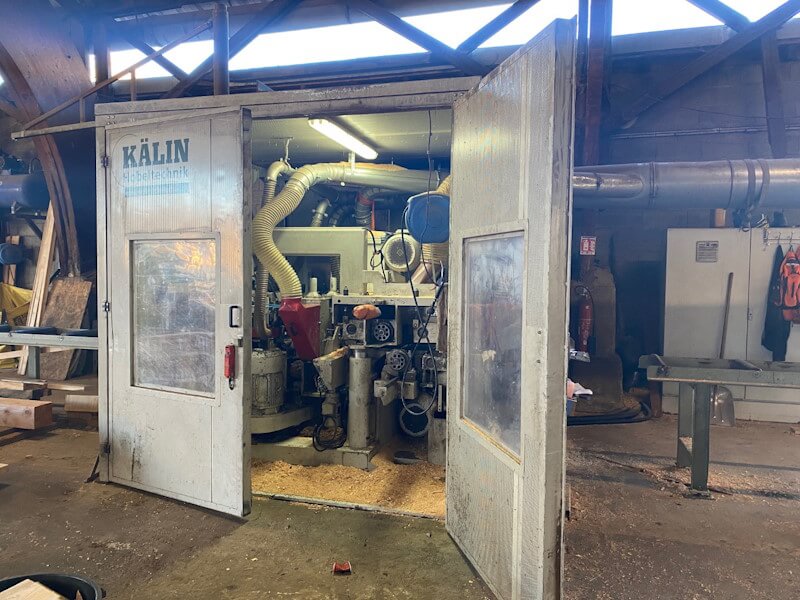 Raboteuse charpente 4 faces 300x500